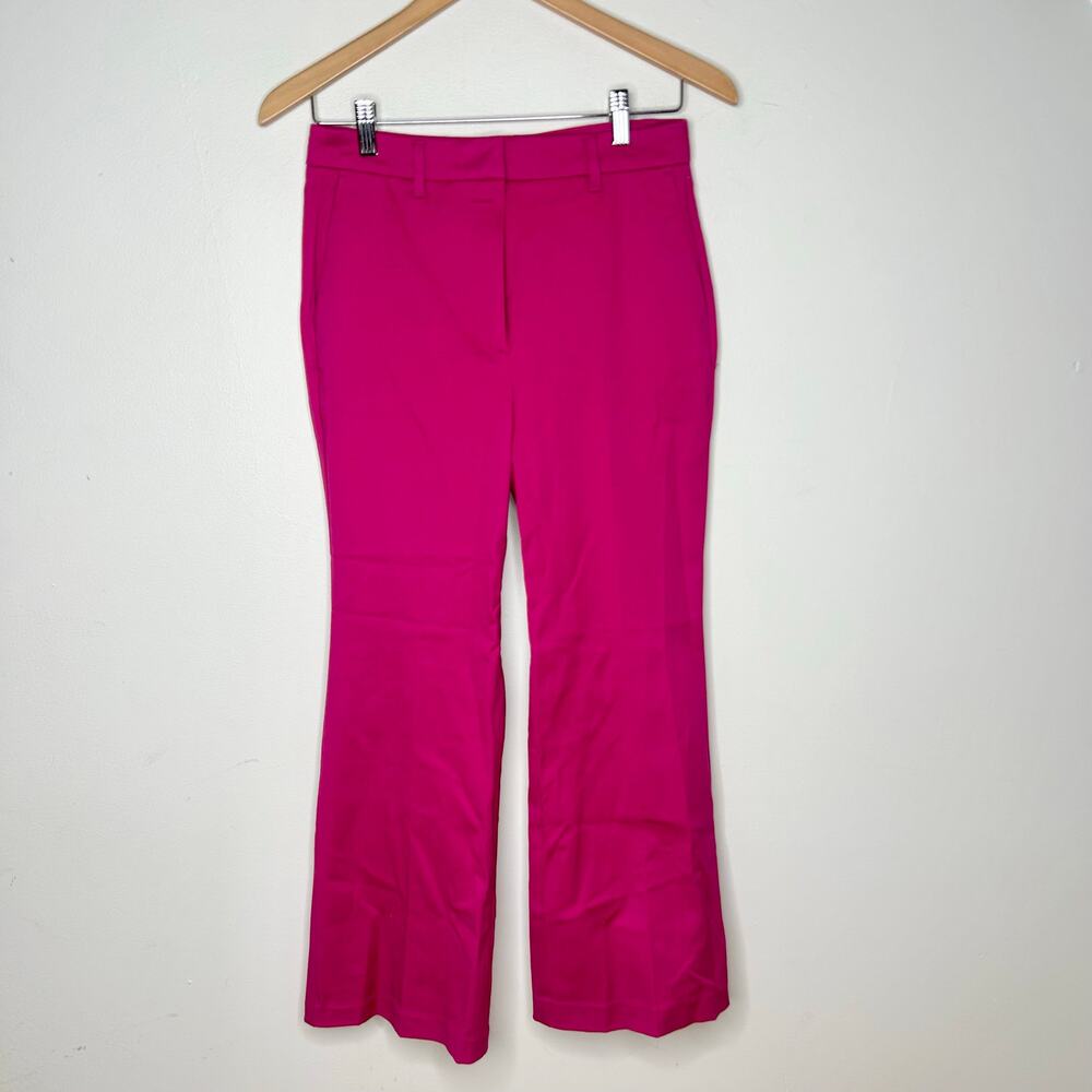 NWT Boden Pink Cropped Wide Leg Trouser Pants